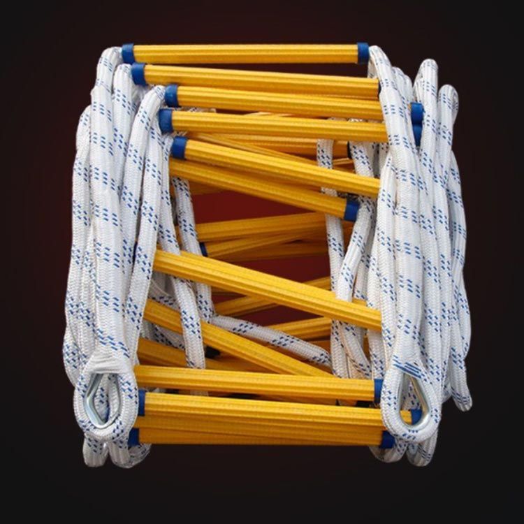 避難はしご 10m 避難ロープ 3階 4階 マンション ベランダ ロープはしご 縄ばしご 避難用 緊急用 梯子 ロープ 避難 はしご