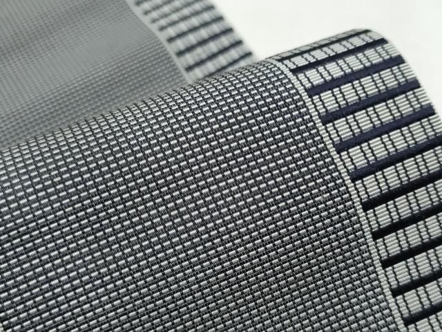 平和屋着物●男性 本場筑前博多織 角帯 間道 正絹 CAAX1543hy VIDAFM_ORG