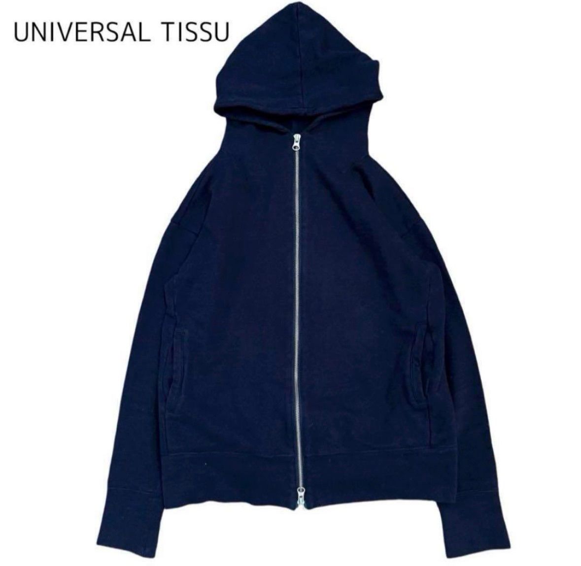 UNIVERSAL TISSU ダブルジップパーカー