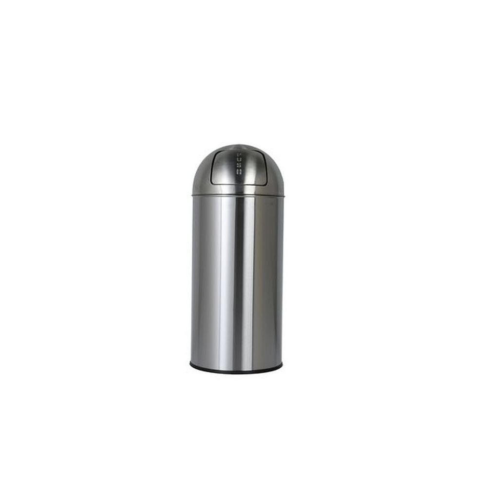 Size 25L ダルトン Dulton ダスト ビン サテン フィニッシュ 25L 清潔感のあるクールでタフなナイスガイ ステンレス ふた付きゴミ箱 高さ615mm 直径255mm K555-425-25