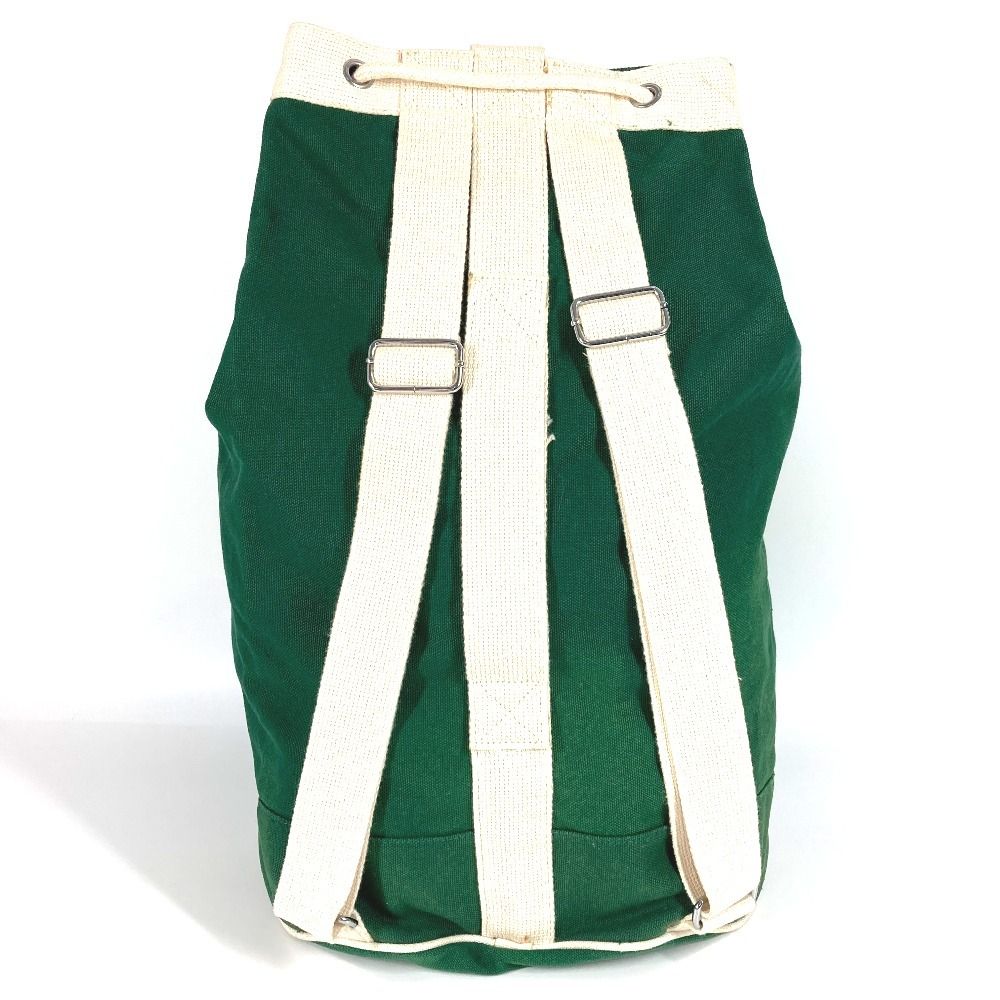 HERMES エルメス リュックサック eau de cologne オーデコロン ロゴ キャンバス グリーン OLIVIERBERNSTEIN_COM