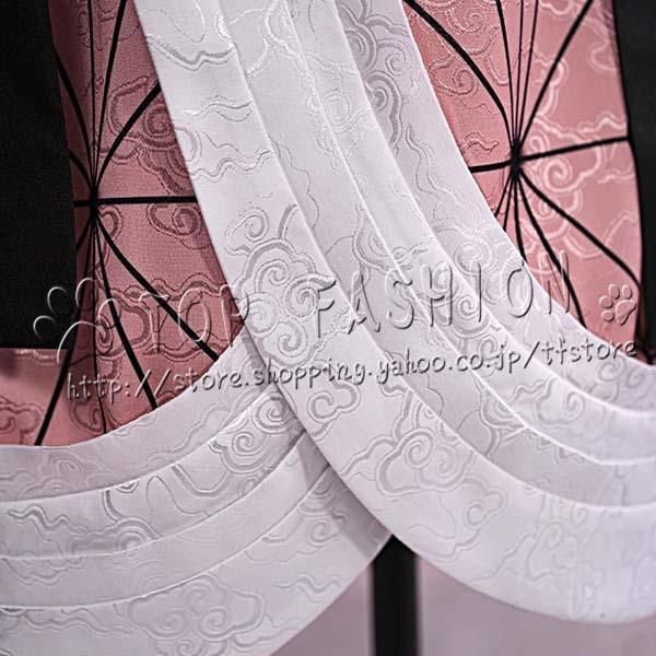 鬼滅の刃風 風 竈門禰豆子 コスプレ衣装 ウィッグ 靴 道具別売り WWW_IBETON_RU