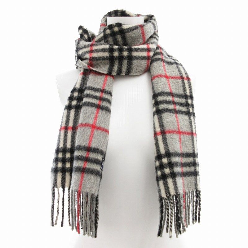 バーバリーズ Burberrys ヴィンテージ マフラー カシミヤ ノバチェック