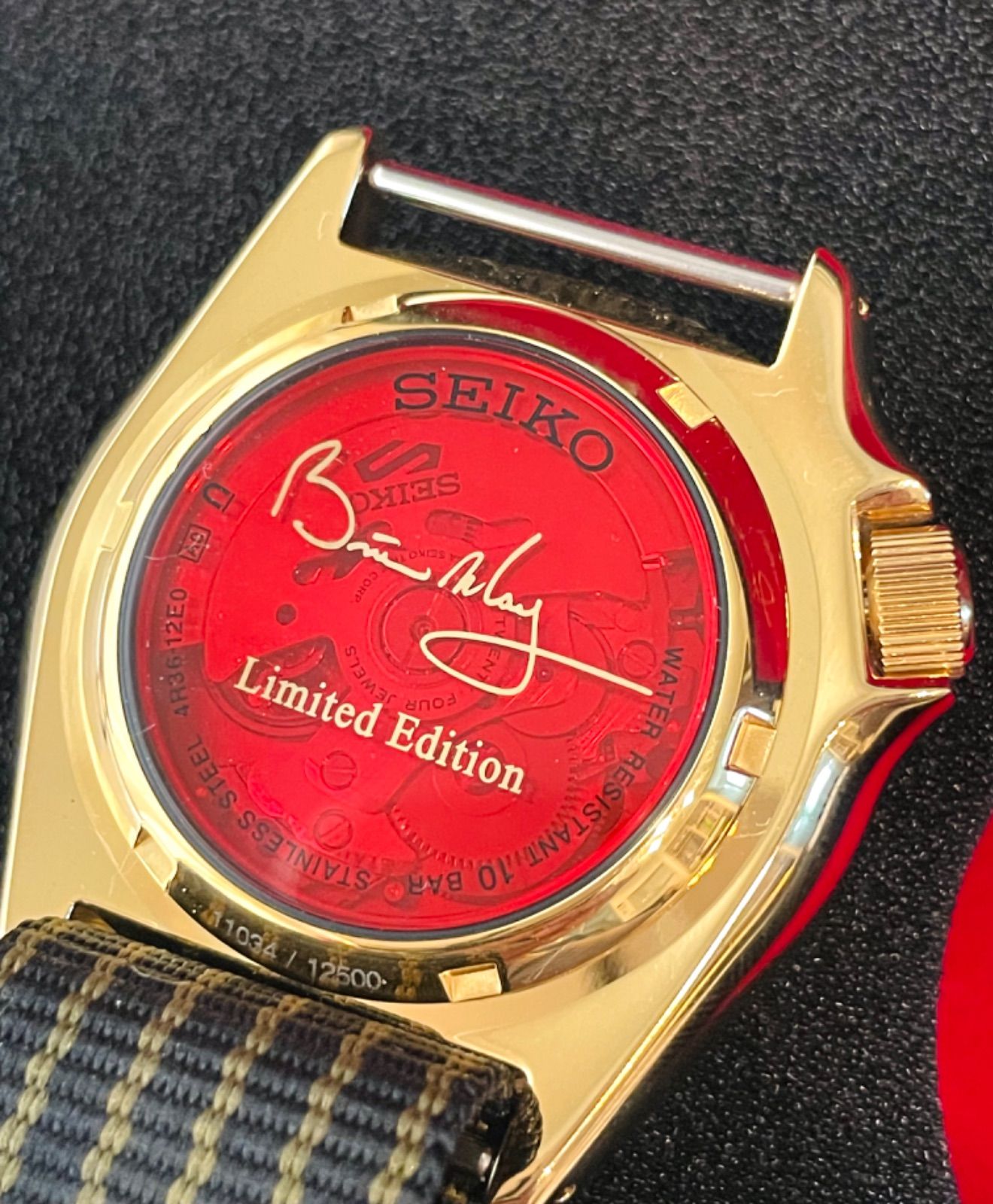 Brian May collaboration limited edition model SEIKO 5SPORTS 