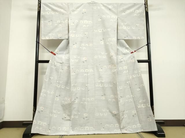 平和屋着物○上質な紬 草花文 正絹 逸品 DAAV8528tw - メルカリ