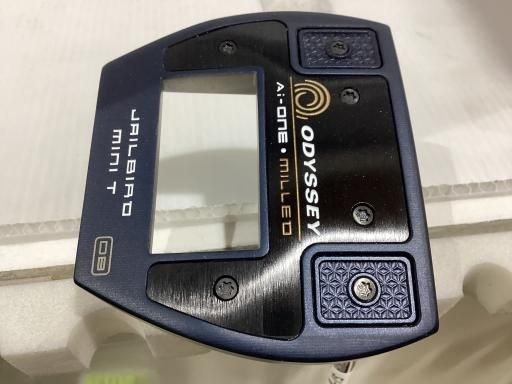オデッセイ Ai-ONE MILLED JAILBIRD MINI VERSA90 T DB 34インチ パター PT STROKE LAB 90 スチール フレックスその他 メンズ 男性用 右利き 右用 Bランク ゴルフクラブ