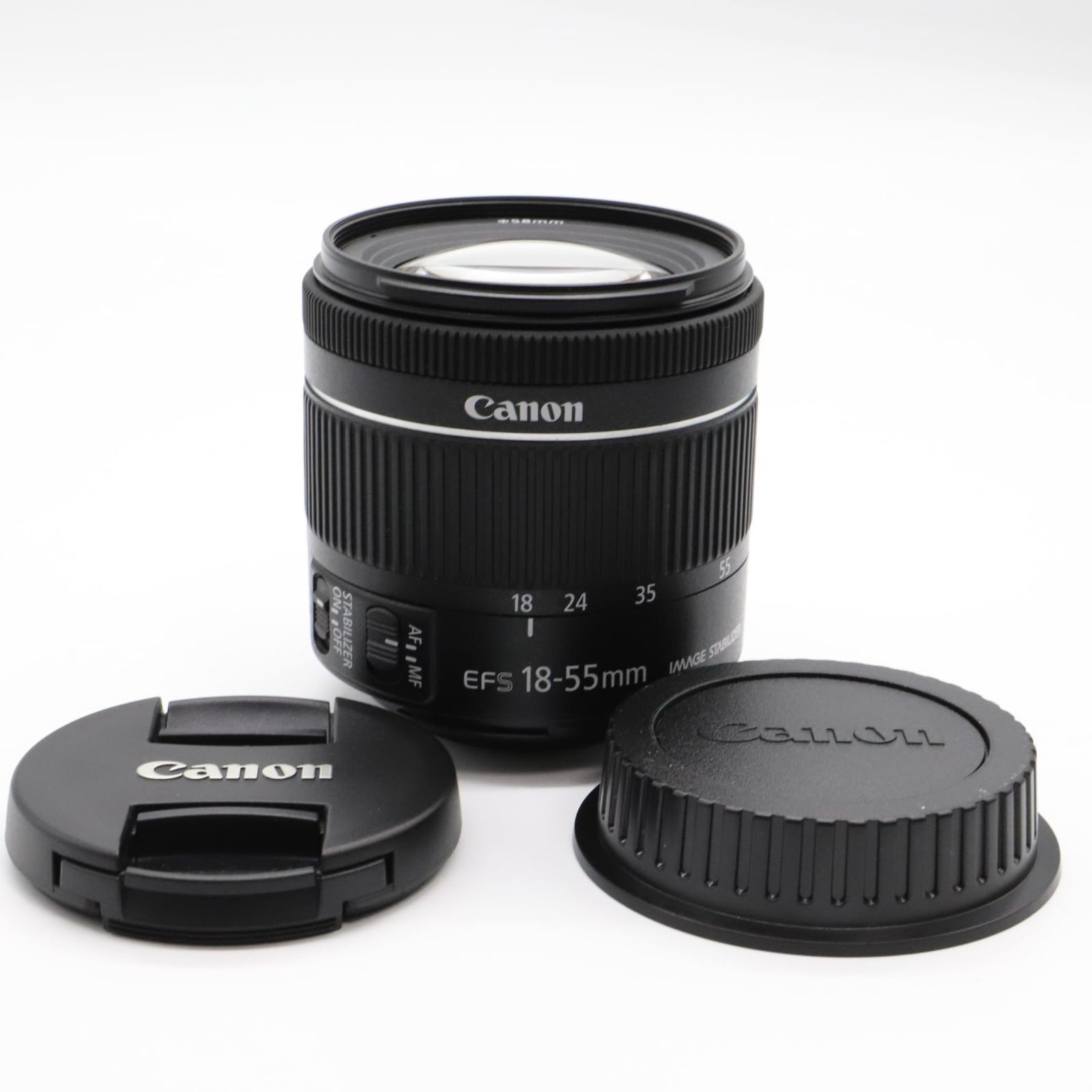 Canon 標準ズームレンズ EF-S18-55mm F4.0-5.6IS STM APS-C対応