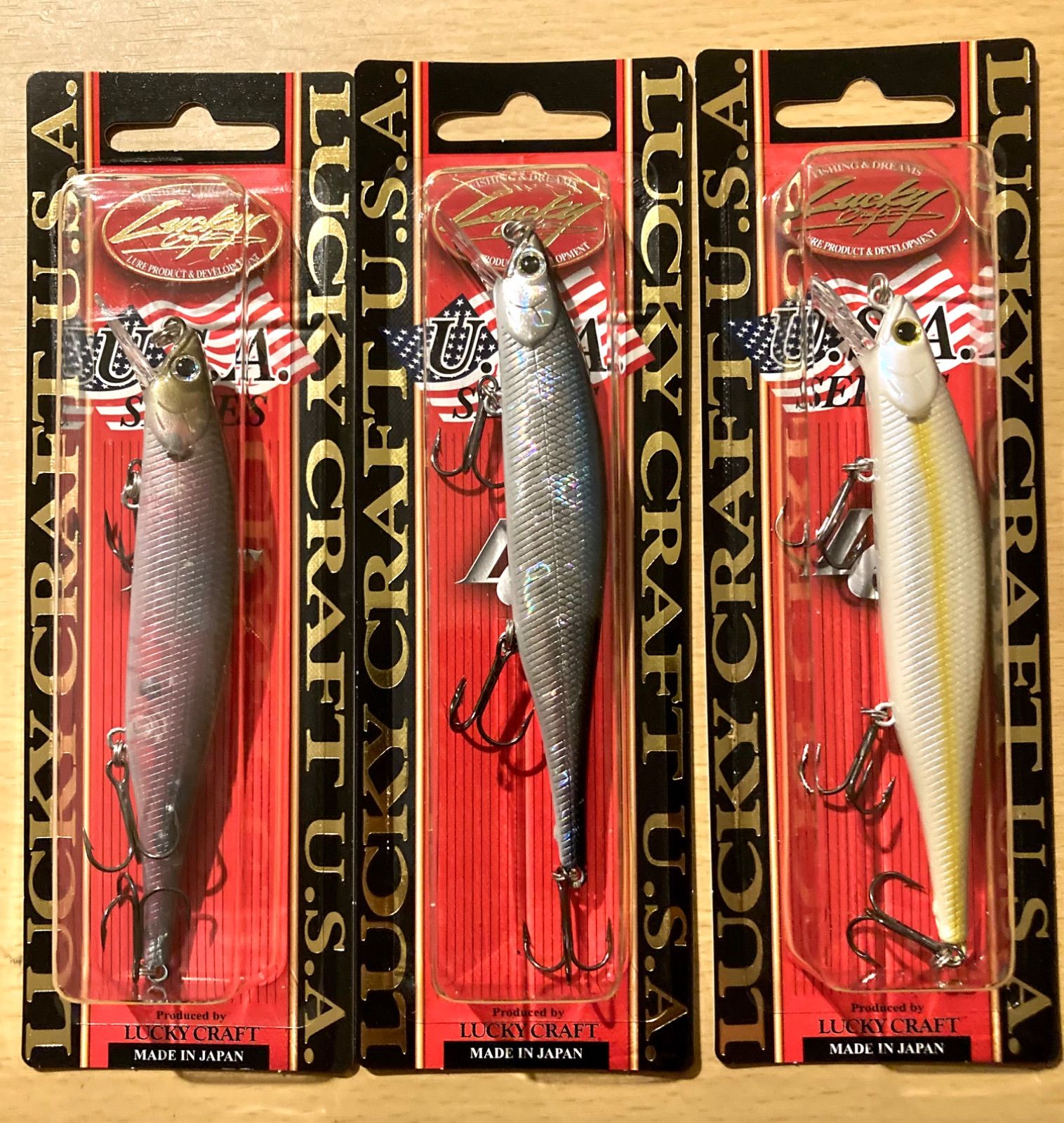 LUCKY CRAFT ミノー・プラグ nw セット LUCKY CRAFT ミノー・プラグ nw セット 希少 ラッキークラフト NW 特典