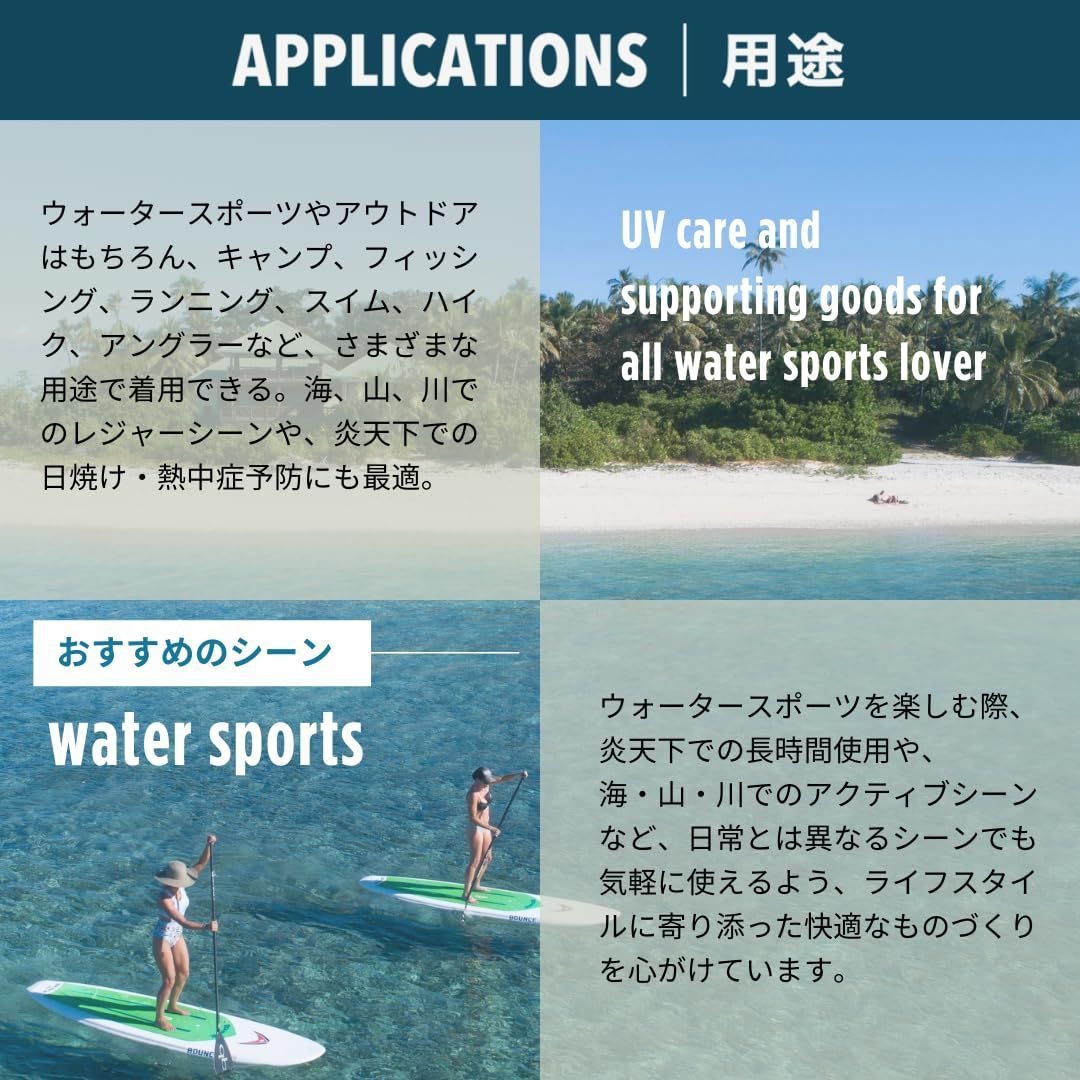 UVエアーメッシュサーフハット