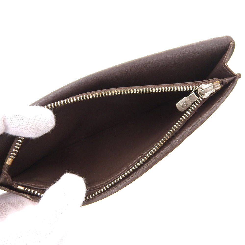 【本物保証】 ルイヴィトン LOUIS VUITTON ダミエ アンフィニ ポルトフォイユ ブラザ 二つ折長財布 メテオール N63120 本物保証】 ルイヴィトン LOUIS VUITTON ダミエ アンフィニ
