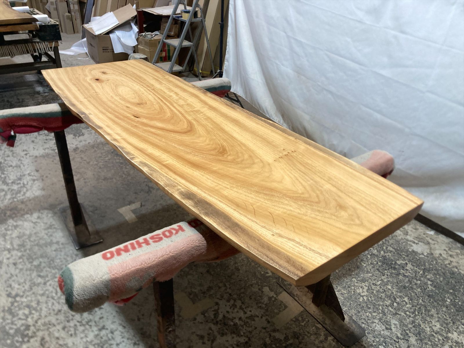 一枚板無垢材 1800x480-530-390x55mm