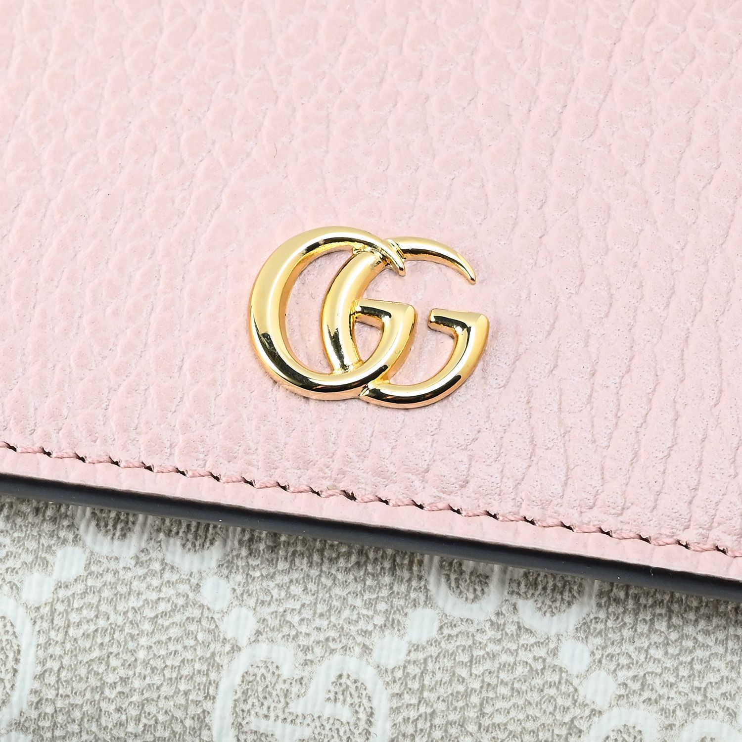 新品 グッチ GUCCI 二つ折り財布 ミニ財布 レディース プチ マーモント 