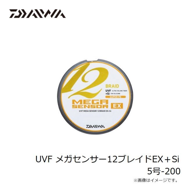 フィッシング 9079Daiwa UVFメガセンサー12ブレイドEX+Si 2号 100mx6