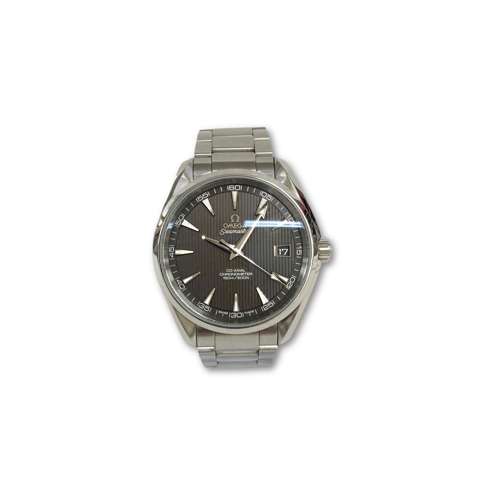 【ジャンク品】OMEGA オメガ SEAMASTER AQUATERRA シーマスター アクアテラ 自動巻き 腕時計 150m防水 231.10.39.21.06.001