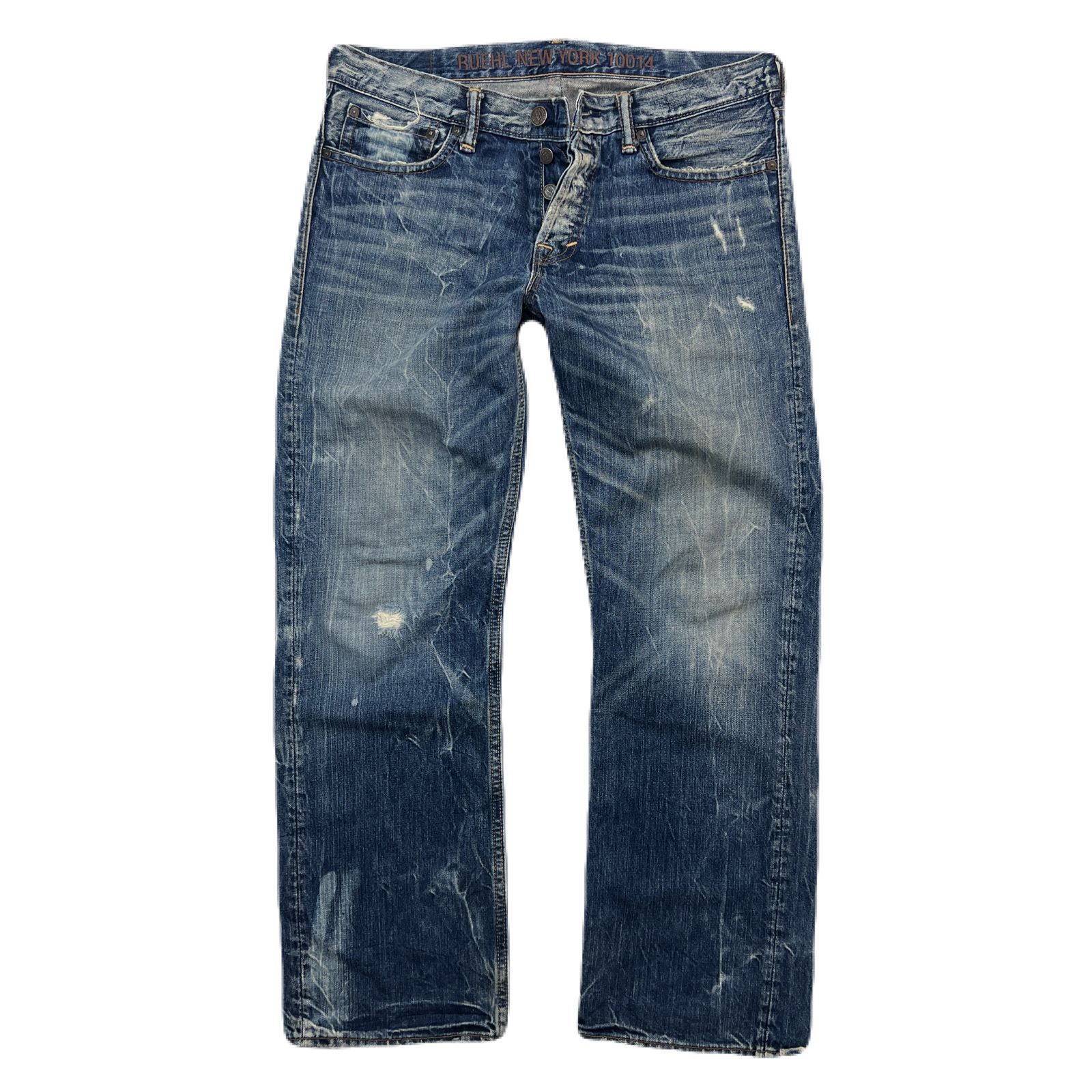 ルールナンバー925 RUEHL No925 ダメージ ジーンズ 【男らしさ