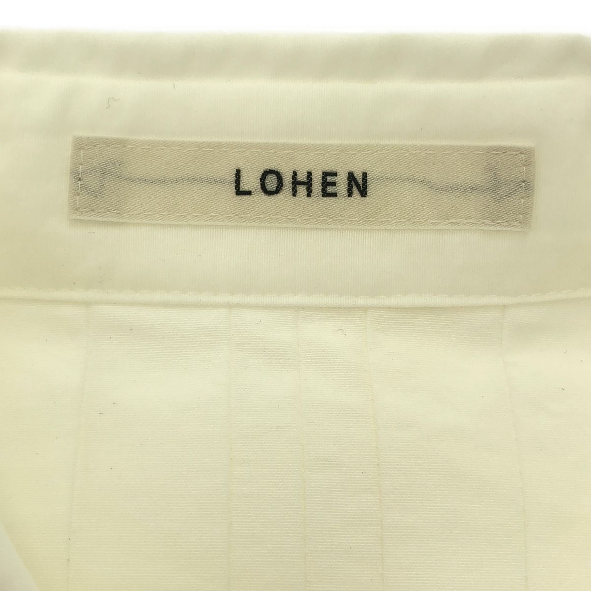 美品】 LOHEN / ローヘン | 2025SS | FISHTAIL SHIRT フィッシュテール