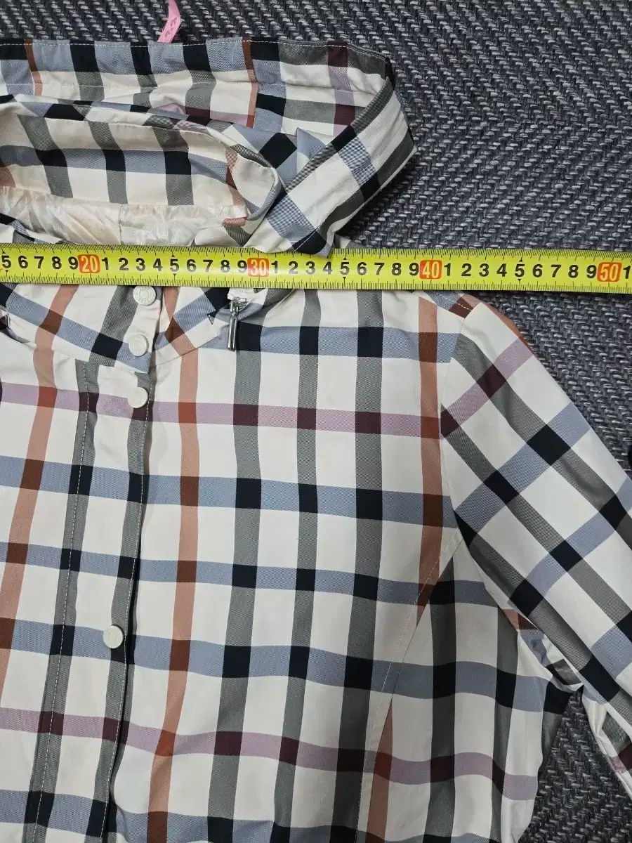 ダックス 23ss CHECK フード ウィンドブレーカー ジャケット SIROKUMA-CORPORATION_COM