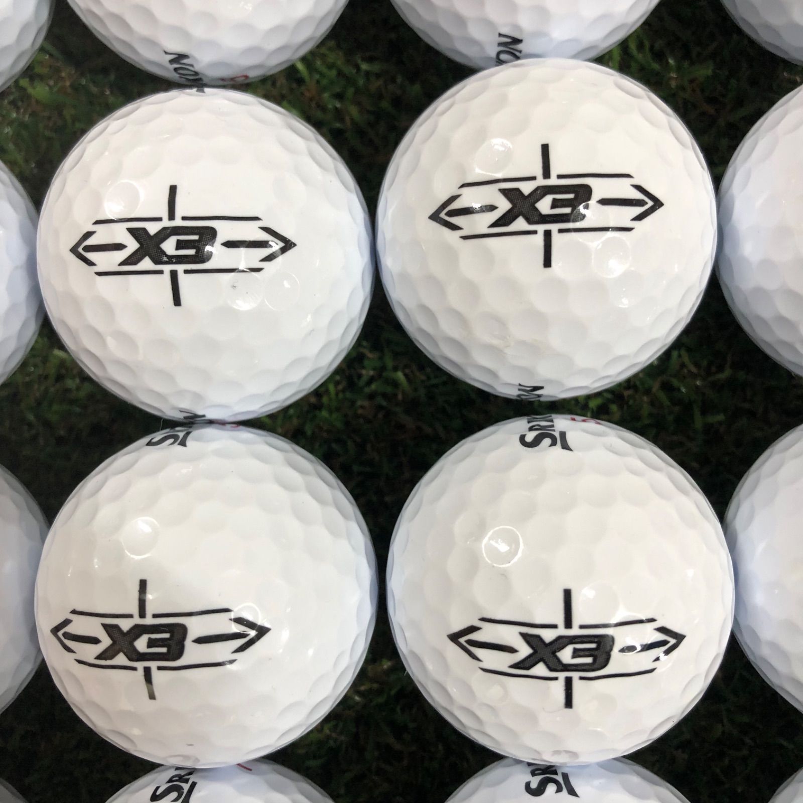 バリよかロストボールSHOP　　　　　　　 2022年モデル SRIXON X3  Sランク ロストボール 20球