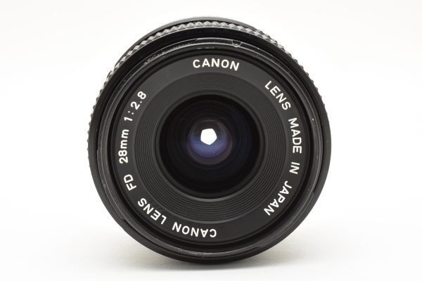 ★くもりカビあり★キャノン CANON NEW FD 28mmF2 #18194 Canon New FD 28mm F2 | 東京カメラリペア