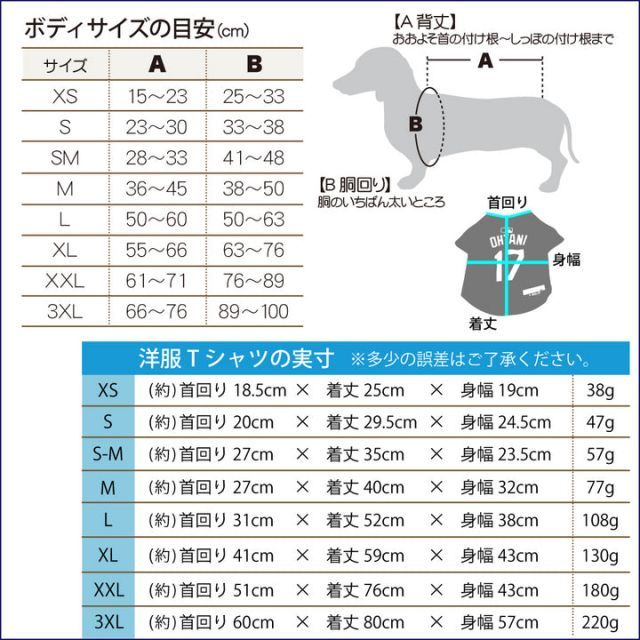 種類10：ブルー/L 犬服 MLB公式 大谷翔平 ユニフォーム Tシャツ