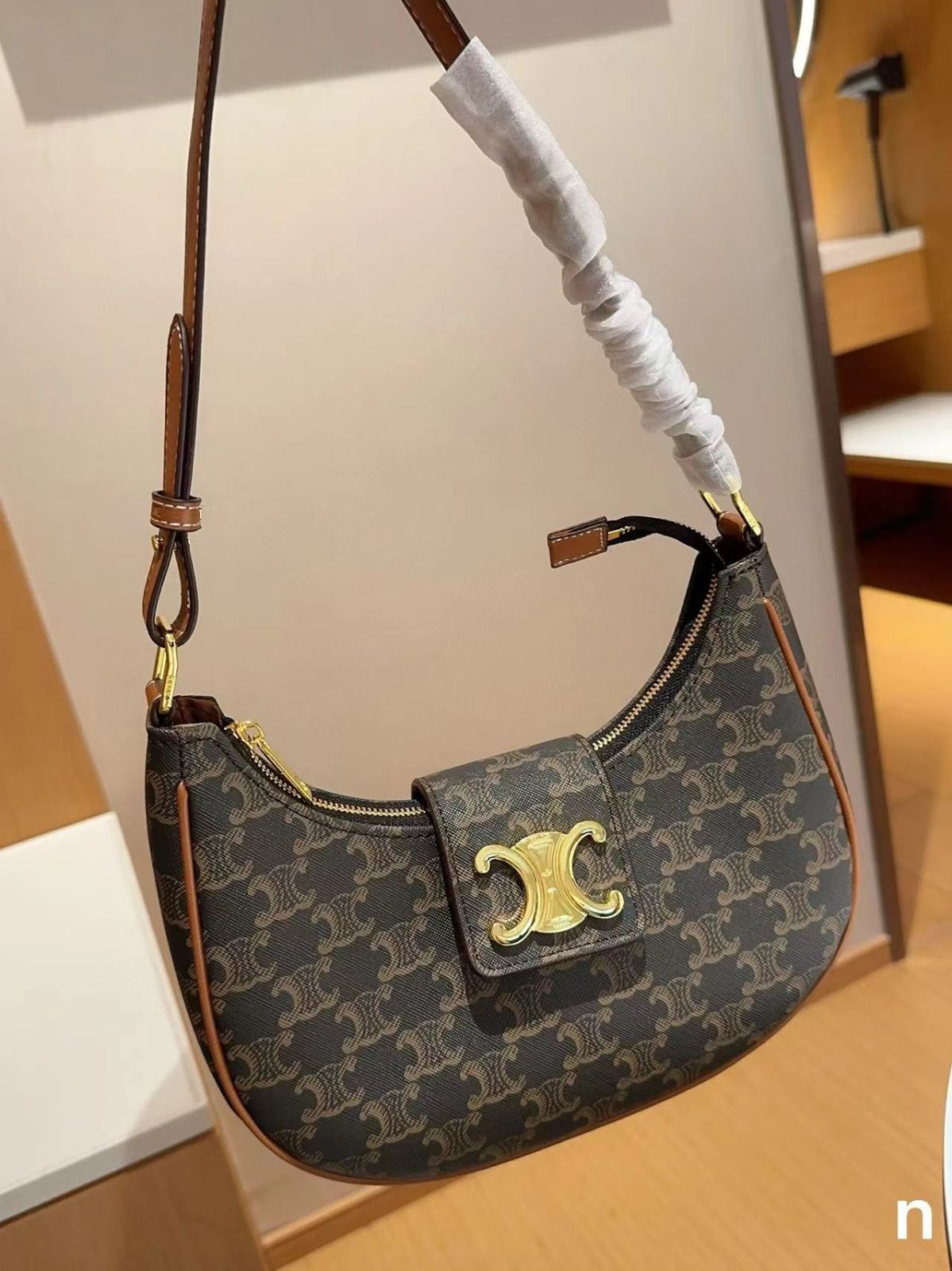 ｛新品★上質｝CELINE セリーヌ トートバッグ ショルダーバッグ ブラック#y44