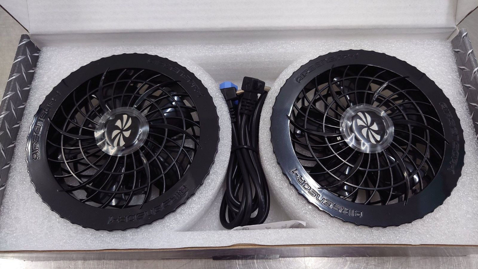 クロダルマ　KURODARUMA　空調服一式セット　未使用品 クロダルマ KURODARUMA 空調服一式セット 26863＆KS-10 未使用品