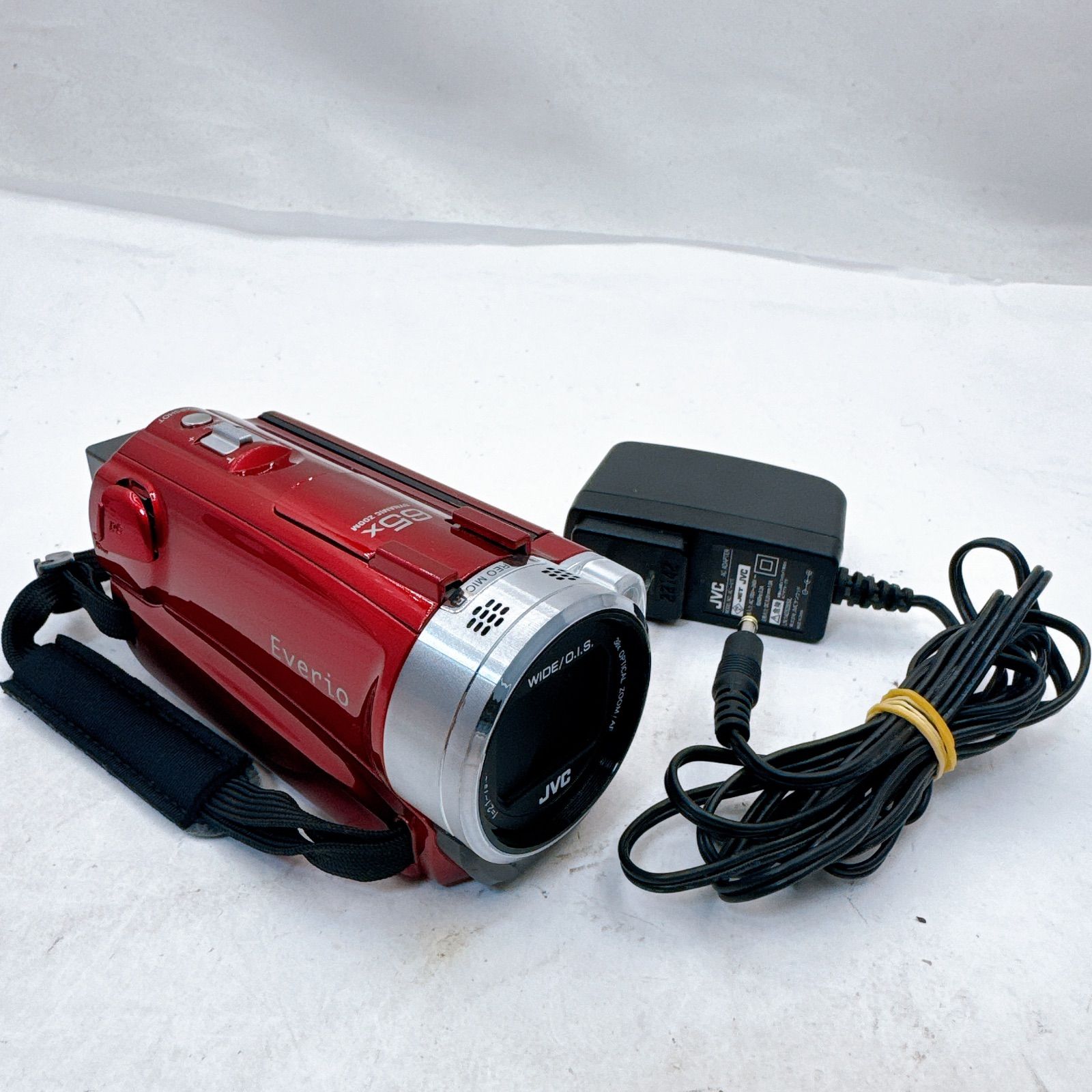 【美品】JVC Everio GZ-HM880 赤 バッテリー3個付き jvc_gz_e300r_gz_e300_full_hd_m