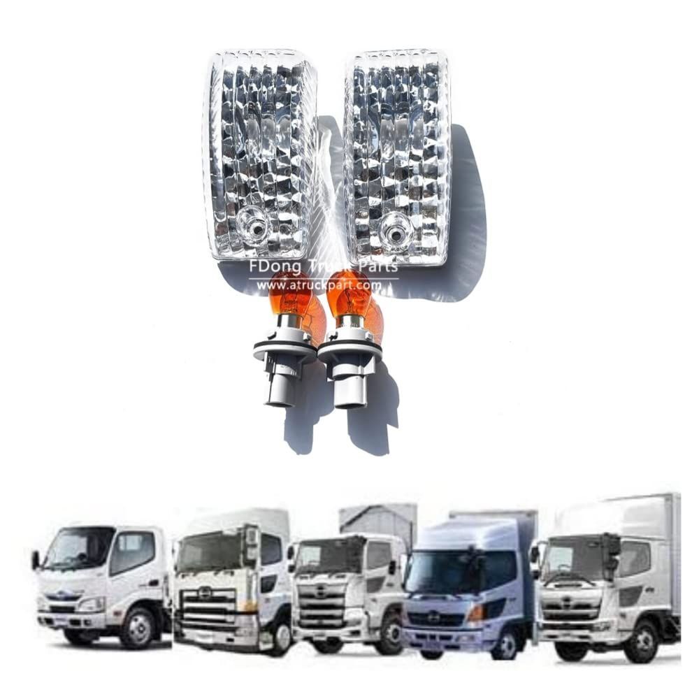 プロフィア ウインカー　バンパー部品セット　デコトラ プロフィアテラヴィ用バンパーウインカーオリジナルイエロー仕様