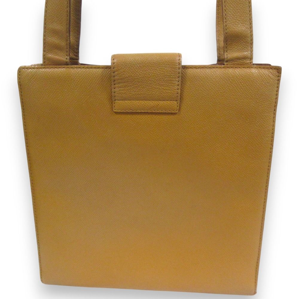 良品 CELINE セリーヌ ターンロック レザー トートバッグ ワン