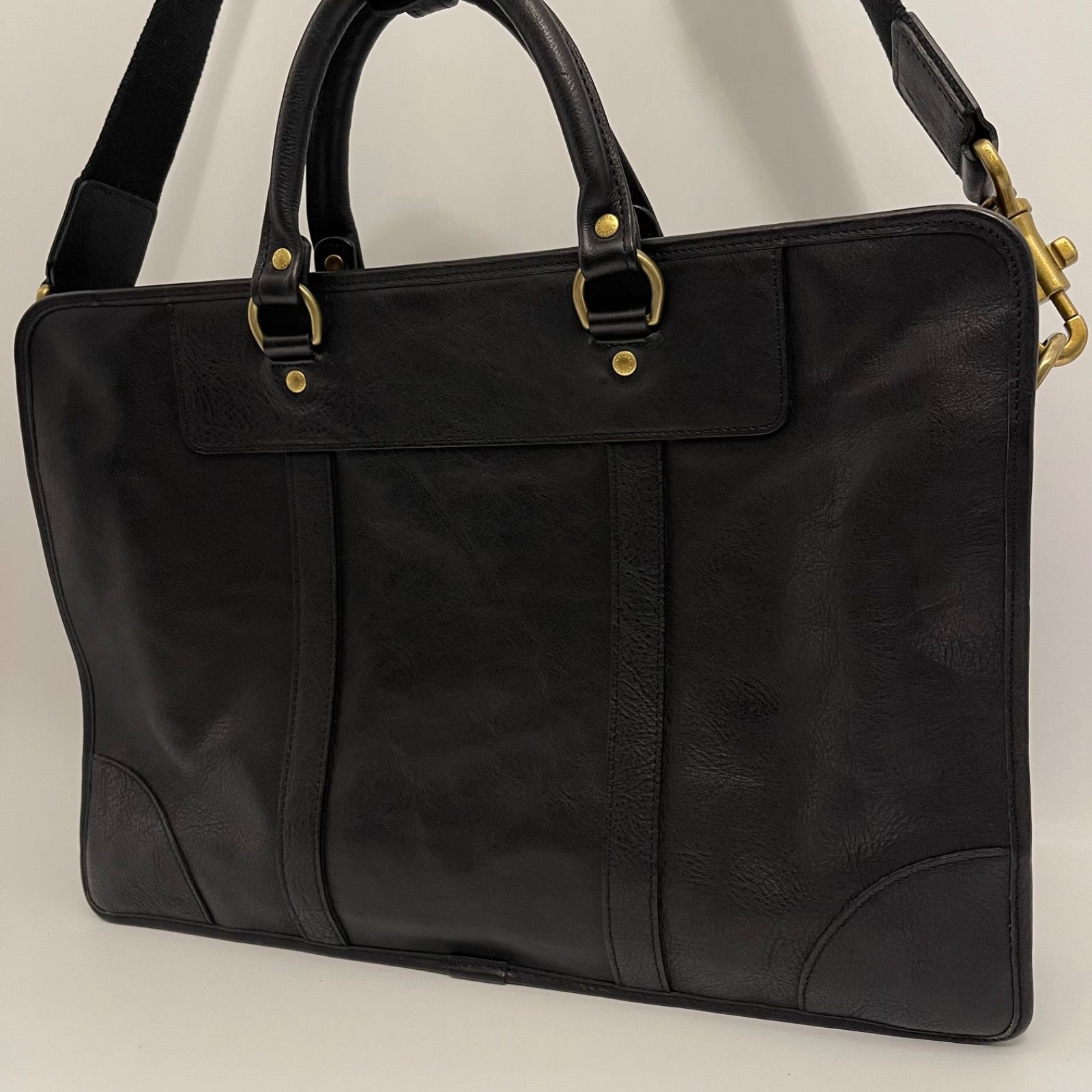 ポーター PORTER/吉田 ビジネスバッグ - レザー 黒 バッグ ポーター 吉田カバン／PORTER バッグ ブリーフケース ビジネスバッグ