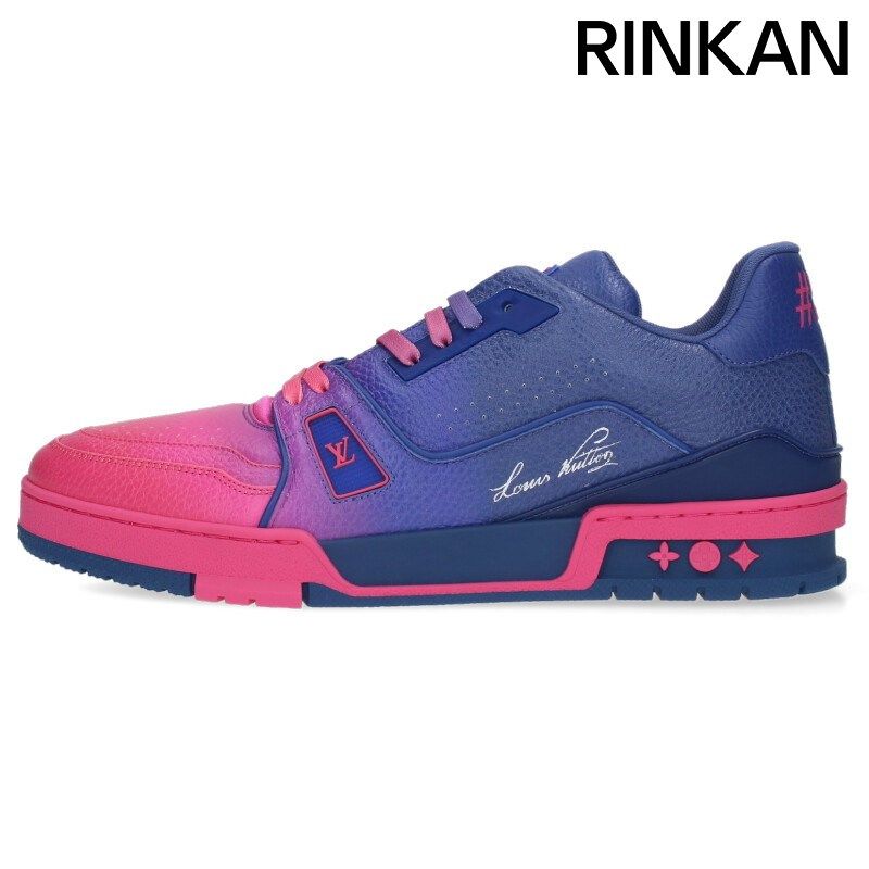 ルイヴィトン LVトレイナー・ライン/グラデーションカラーローカット