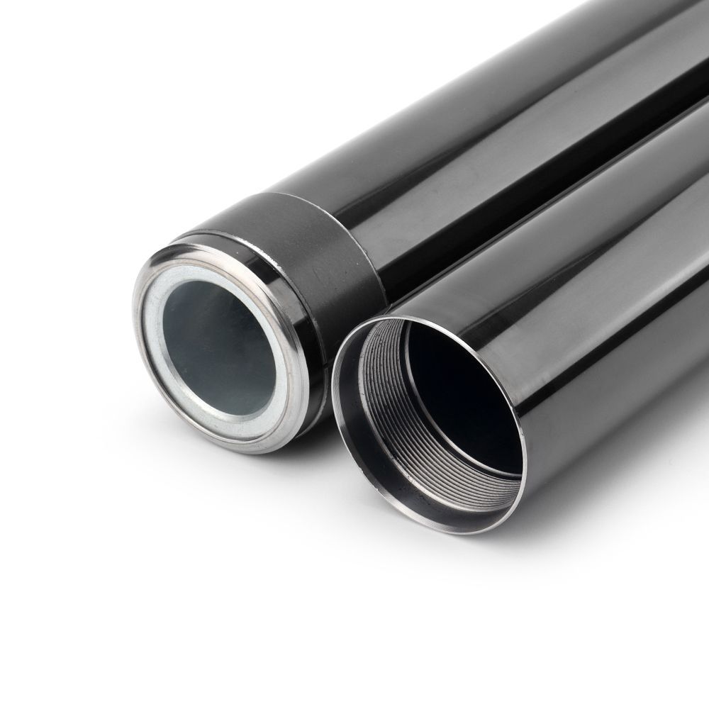 XB95 上メッキ GSR400 GSR600 GK7DA GK7EA 43MM 純正品番51110-44G00-00 に対応 インナーチューブ ブラック２本