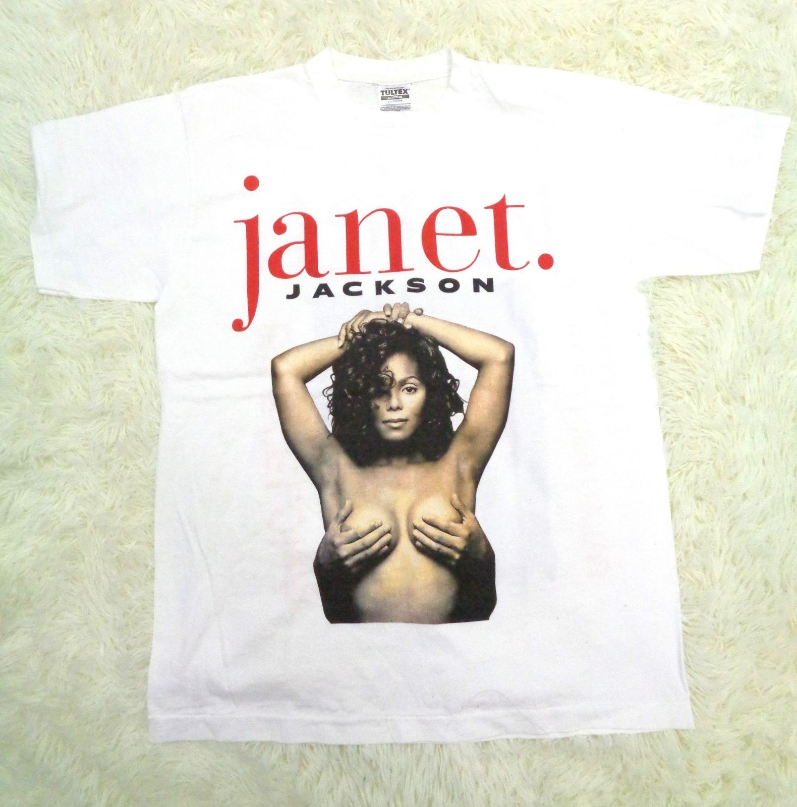 ジャネットジャクソン　tシャツ　Lサイズ