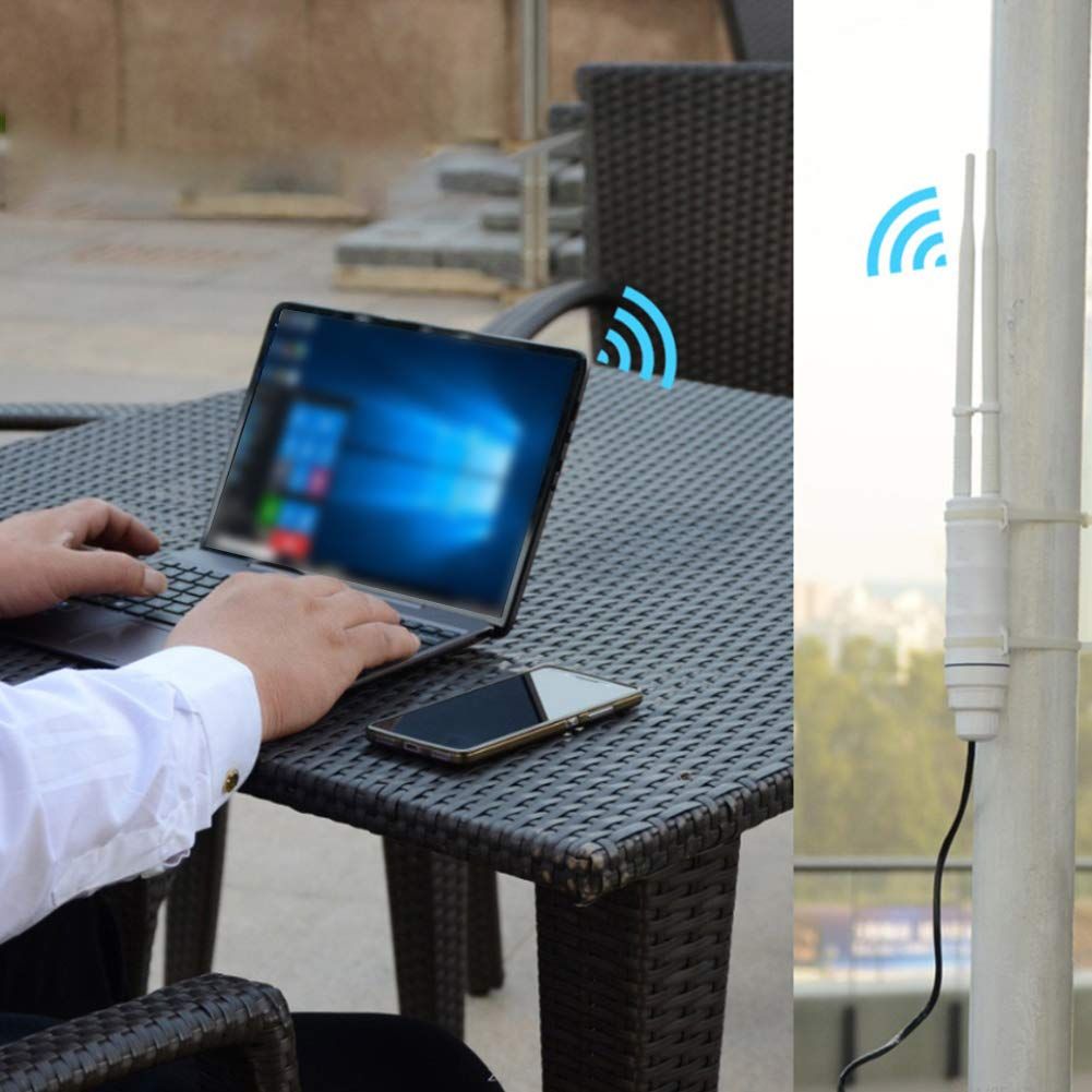 Wifi中継器 無線LAN中継機 Wifi 信号増幅器 WiFi 無線LAN WiFi リピーター 屋外 WiFi リピーター 全方向性アンテナ 壁掛け式 2.4 GHz5.8 GHz 200 Mbp 5dBiデュアル 100200m操作範囲 CHRISTIANNAURATH_COM_BR