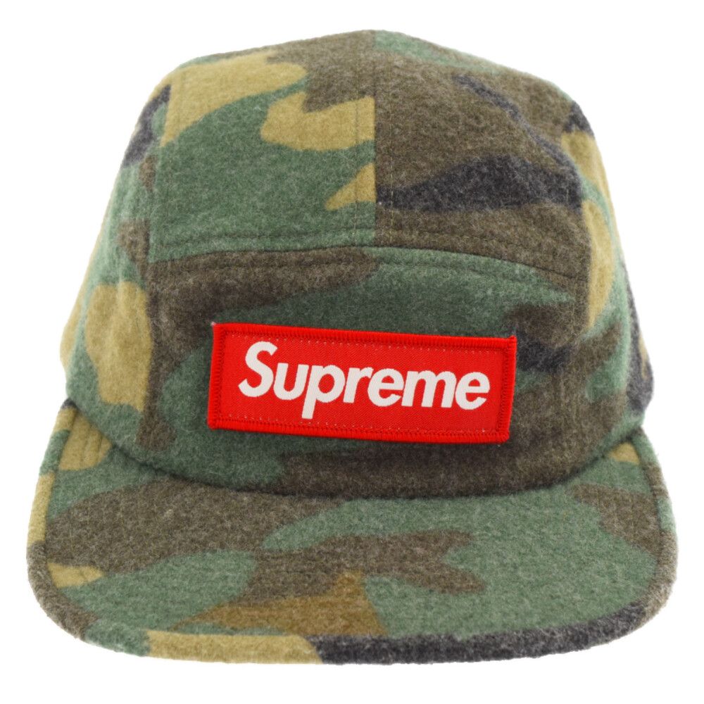 supreme シュプリーム キャンプキャップ ウール 迷彩 supreme cap 迷彩