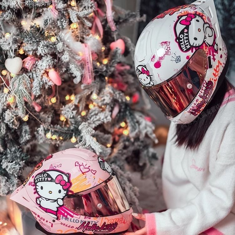 MESUCAヘルメット Hello kittyキャラクター フルフェイス - メルカリ