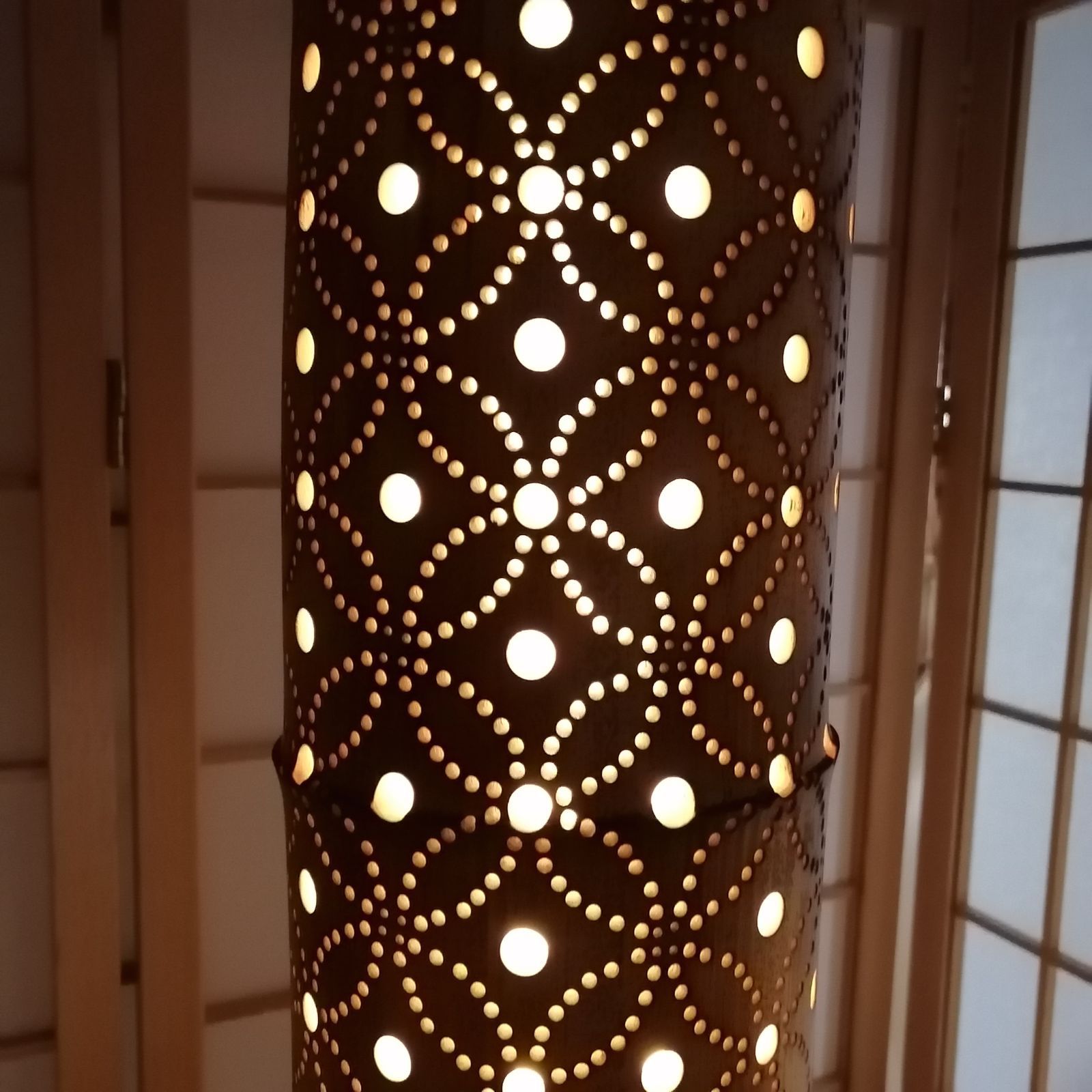 癒し灯火　竹行灯　No23233 癒し灯火 竹行灯 No23233 - メルカリ