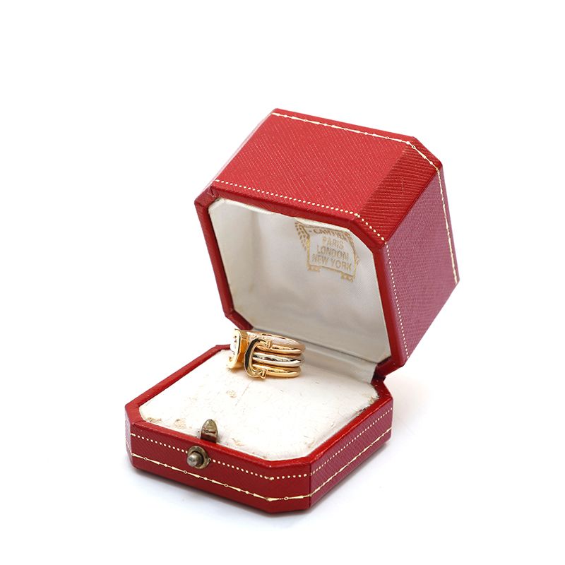 CARTIER カルティエ リング・指輪 トリニティ スリーカラー Au 750 