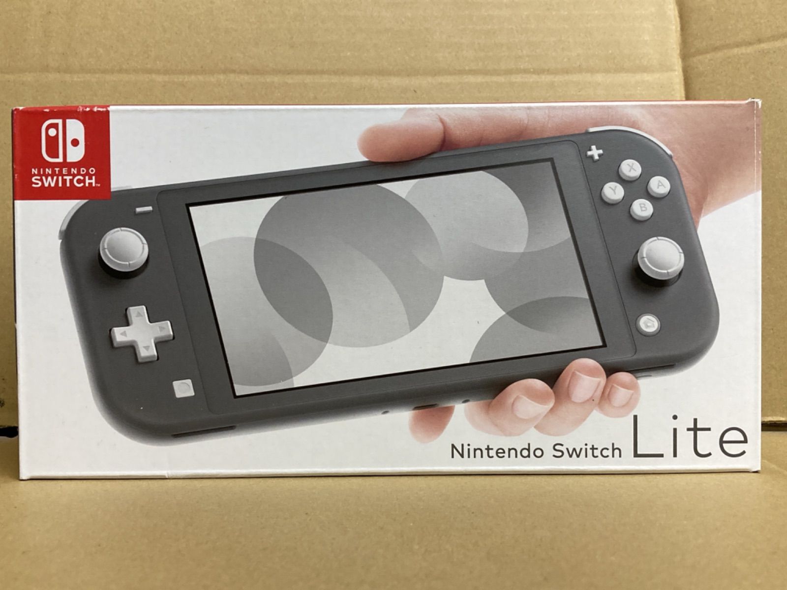 Nintendo Switch ニンテンドー スイッチ LITE グレーデータは初期化してあります