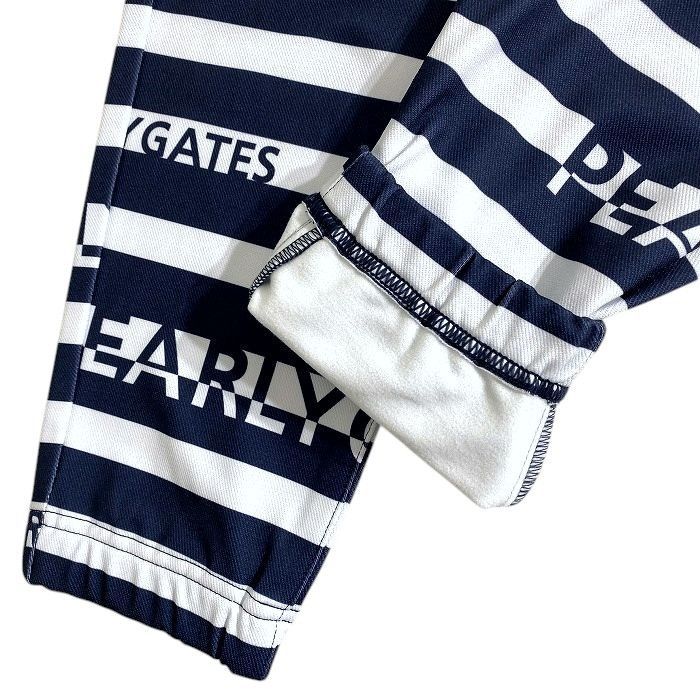 PEARLY GATES パーリーゲイツ ゴルフ 高保温 トリコット裏起毛 ロゴ