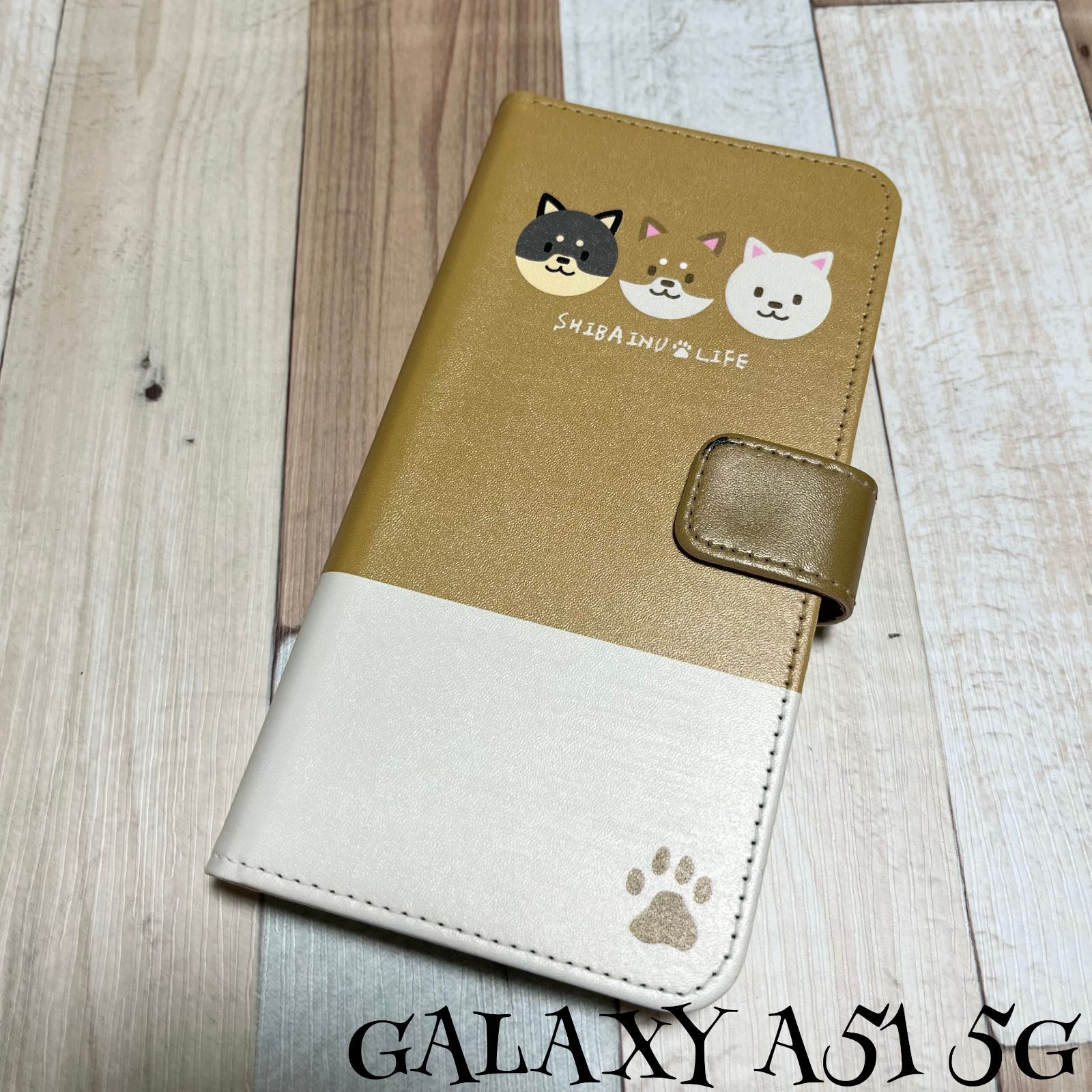 配送員設置 Galaxy A51 5G 手帳型スマホケース