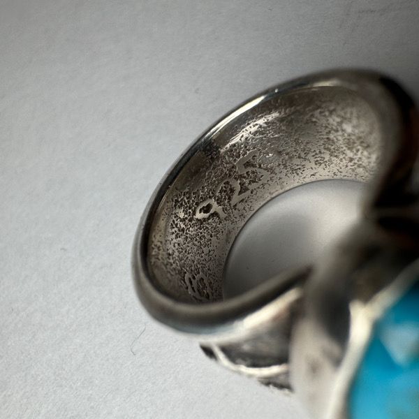 Navajo Kee Joe Benally 5連ターコイズ バングル