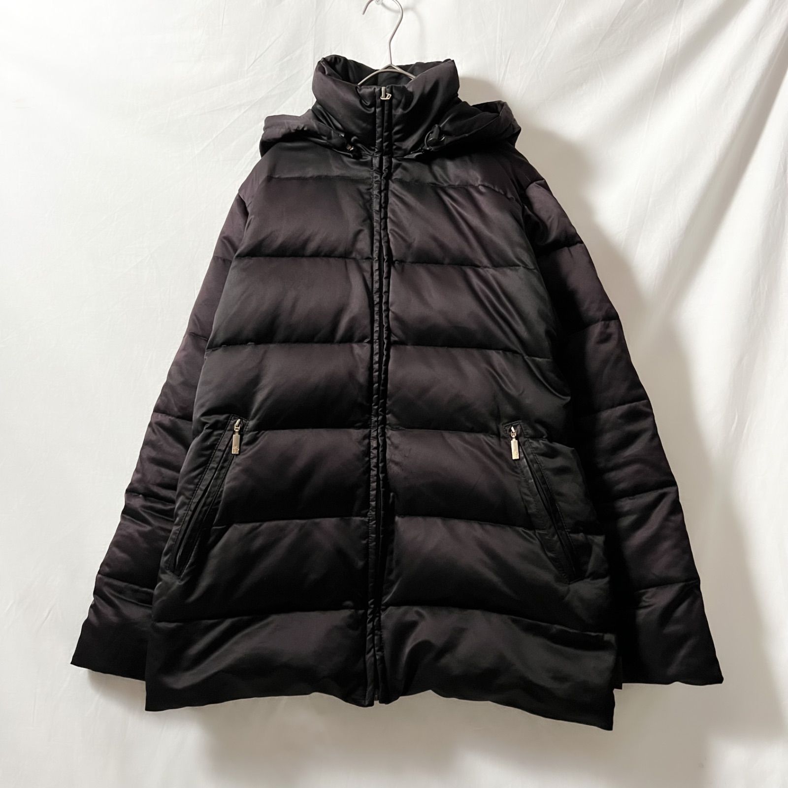 MONCLER 茶タグ フード付ダウンジャケット ペッパージャパン期 - メルカリ