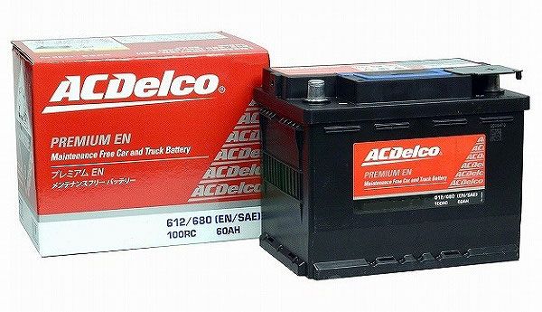 LBN1 ACdelco(ACデルコ)　バッテリー　新品未使用品 ACDelco ACDELCO ACデルコ メンテナンスフリーバッテリー LBN1
