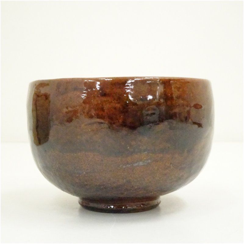Ｔ１０２　茶碗　『大樋焼』『大樋一平造』　共箱　抹茶碗　茶道具 大樋焼 大樋一平造 茶碗（共箱） 茶道 抹茶 おしゃれ 抹茶茶碗