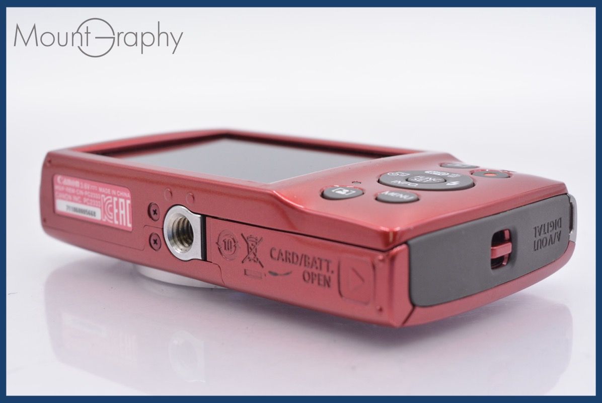 Canon キャノン IXY 200 レッド/デジタルカメラ canon キヤノン CANON