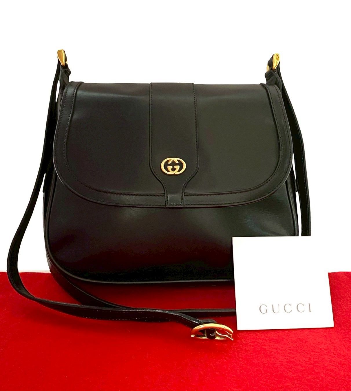GUCCI オールドグッチ　ヴィンテージ ショルダーバッグ　正規品 GUCCI - 極美品 GUCCI グッチ ショルダーバッグ オールドグッチ