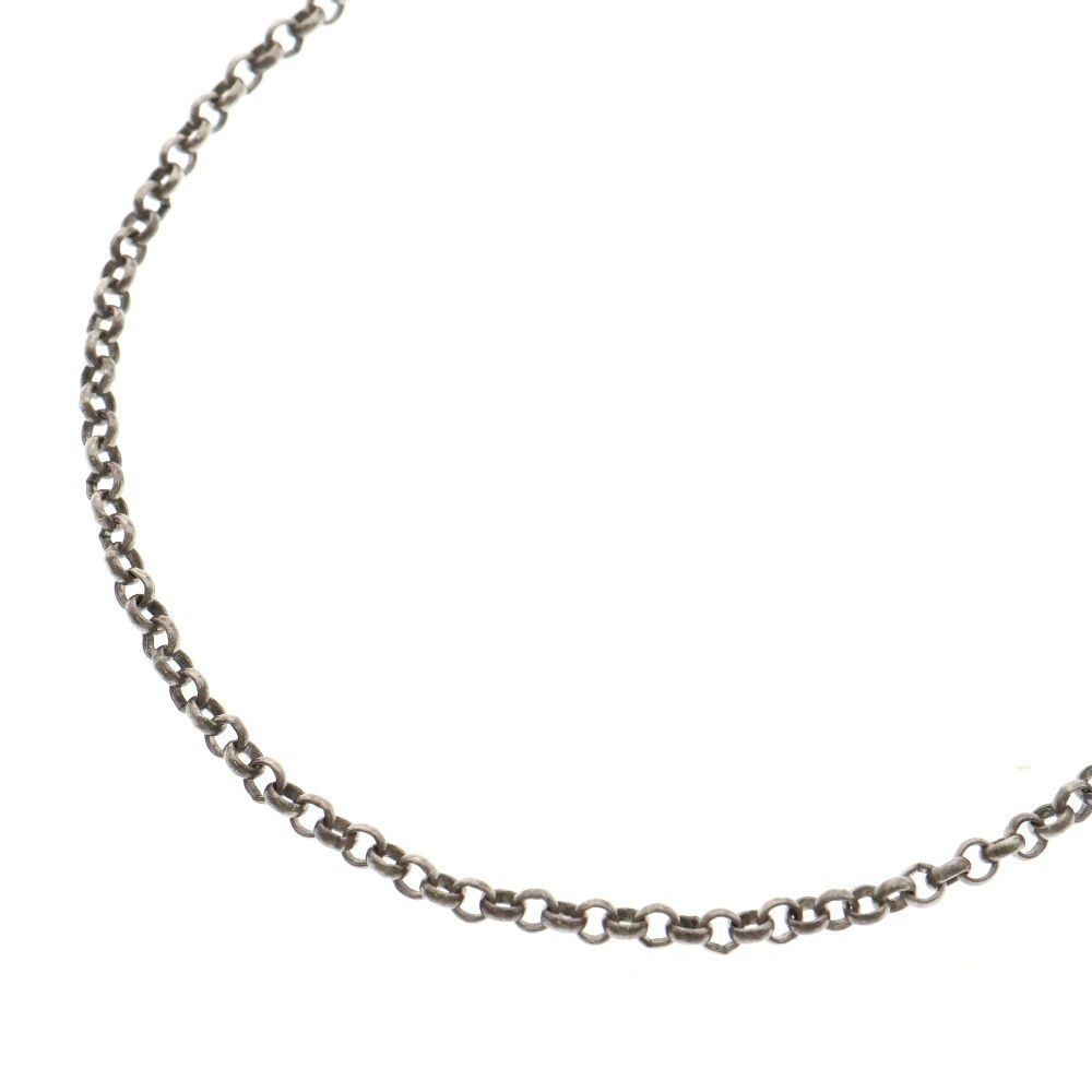 CHROME HEARTS クロムハーツ OLD NECKCHAIN R18 ロールチェーンネックレス 18inch シルバー