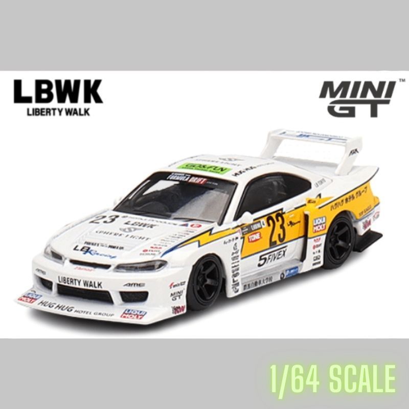 MINI GT リバティウォーク Nissan S15 SILVIA LB-Super Silhouette