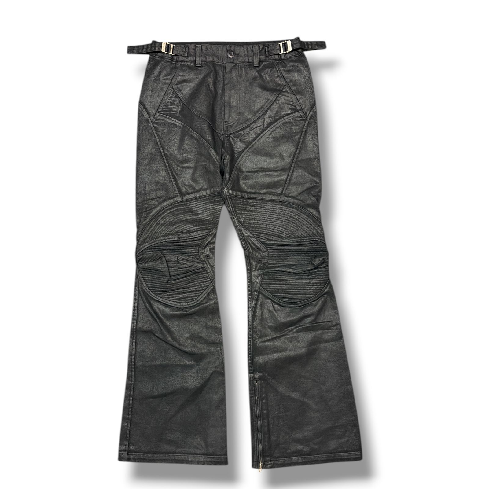 参考上代51700円 PROJECT G/R COATED BIKER ARMOURED FLARE コーテッド 